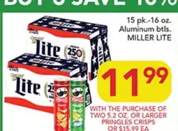 Pete's Fresh Market MILLER LITE offer