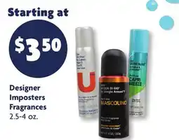 Family Dollar Designer Imposters Fragrances offer