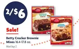 Family Dollar Betty Crocker Brownie Mixes offer