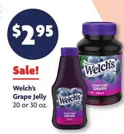 Family Dollar Welch's Grape Jelly offer