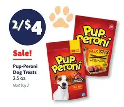 Family Dollar Pup-Peroni Dog Treats offer