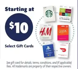 Family Dollar Select Gift Cards offer
