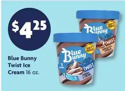 Family Dollar Blue Bunny Twist Ice Cream offer