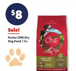 Family Dollar Purina ONE Dry Dog Food offer