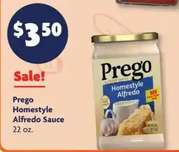 Family Dollar Prego Homestyle Alfredo Sauce offer
