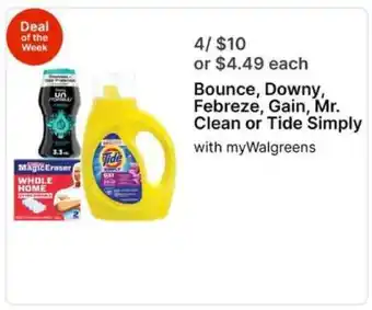 Walgreens Tide Simply offer
