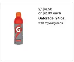 Walgreens Gatorade offer
