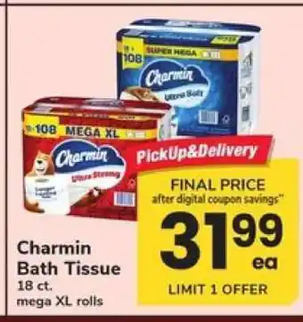 Safeway Charmin Bath Tissue offer