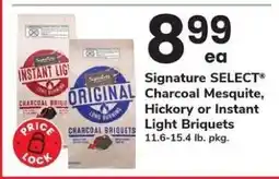 Safeway Signature Select Charcoal Briquets offer