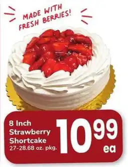 Safeway 8 Inch Strawberry Shortcake offer