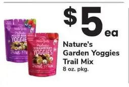 Safeway Nature’s Garden Yoggies Trail Mix offer