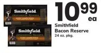 Safeway Smithfield Bacon Reserve offer