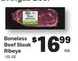 Safeway Boneless Beef Steak Ribeye offer