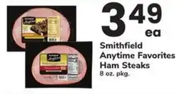 Safeway Smithfield Anytime Favorites Ham Steaks offer