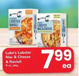 Safeway Luke's Lobster Mac & Cheese & Ravioli offer