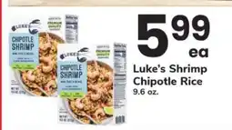 Safeway Luke's Shrimp Chipotle Rice offer