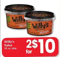 Safeway Willy's Salsa offer