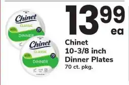Safeway Chinet Dinner Plates offer