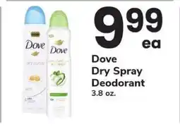 Safeway Dove Dry Spray Deodorant offer