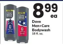 Safeway Dove Men + Care Bodywash offer