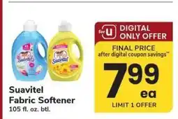 Safeway Suavitel Fabric Softener offer