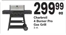 Safeway Charbroil 4-Burner Pro Gas Grill offer
