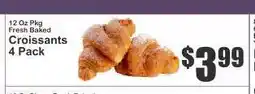 Key Food Croissants 4 Pack offer