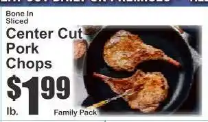 Key Food Center-Cut Pork Chops offer