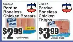 Key Food Perdue Boneless Chicken Breasts offer
