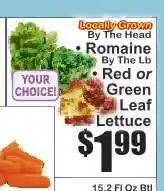 Key Food Locally Grown Lettuce offer