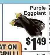 Key Food Purple Eggplant offer