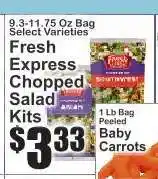 Key Food Fresh Express Chopped Salad Kits offer