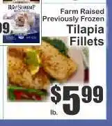 Key Food Tilapia Fillets offer