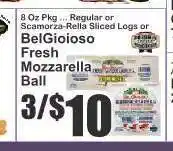 Key Food BelGioioso Fresh Mozzarella Ball offer