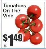 Key Food Tomatoes on the Vine offer