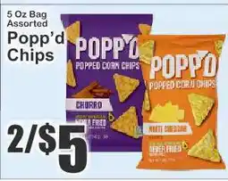Key Food Popp'd Chips offer