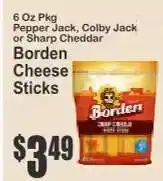 Key Food Borden Cheese Sticks offer