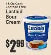 Key Food Lactaid Sour Cream offer