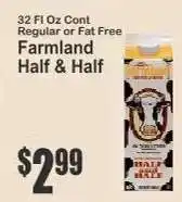 Key Food Farmland Half & Half offer