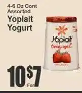 Key Food Yoplait Yogurt offer