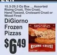 Key Food Digiorno frozen pizzas offer