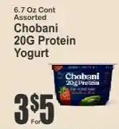Key Food Chobani 20g Protein Yogurt offer