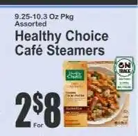 Key Food Healthy Choice Café Steamers offer