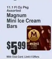 Key Food Magnum Mini Ice Cream Bars offer