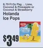 Key Food Holanda Ice Pops offer