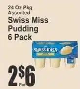 Key Food Swiss Miss Pudding 6 Pack offer