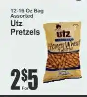 Key Food Utz Pretzels offer