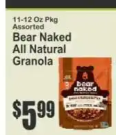 Key Food Bear Naked All Natural Granola offer