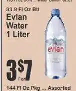 Key Food Evian Water offer