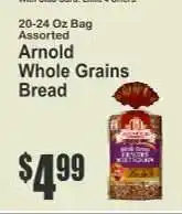 Key Food Arnold Whole Grains Bread offer